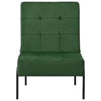 Poltrona Relax 65x79x87 cm Verde Scuro in Velluto cod mxl 57255