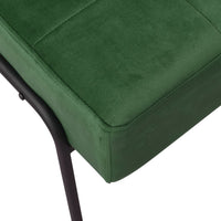 Poltrona Relax 65x79x87 cm Verde Scuro in Velluto cod mxl 57255