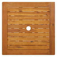 Tavolo da Giardino Pieghevole 60x60x75 cm in Massello di Acacia cod mxl 51677