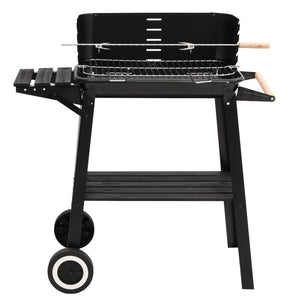 Barbecue a Carbonella con Ruote in Acciaio Nerocod mxl 101555