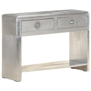 Credenza Stile Aviatore 110x35x75 cm in Metallo 320640