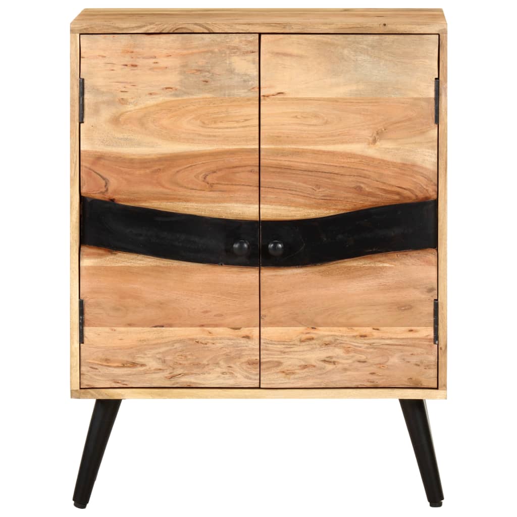 Credenza 57x34x75 cm in Legno Massello di Acacia cod mxl 19939