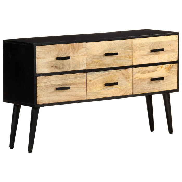 Credenza 110x33x64 cm Legno Massello di Mango cod mxl 23848