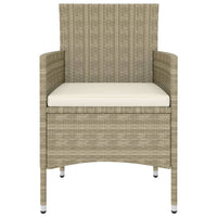 Set Divani da Giardino 5 pz in Polyrattan Beige cod mxl 71422