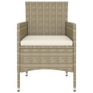 Set Divani da Giardino 5 pz in Polyrattan Beige 3058470