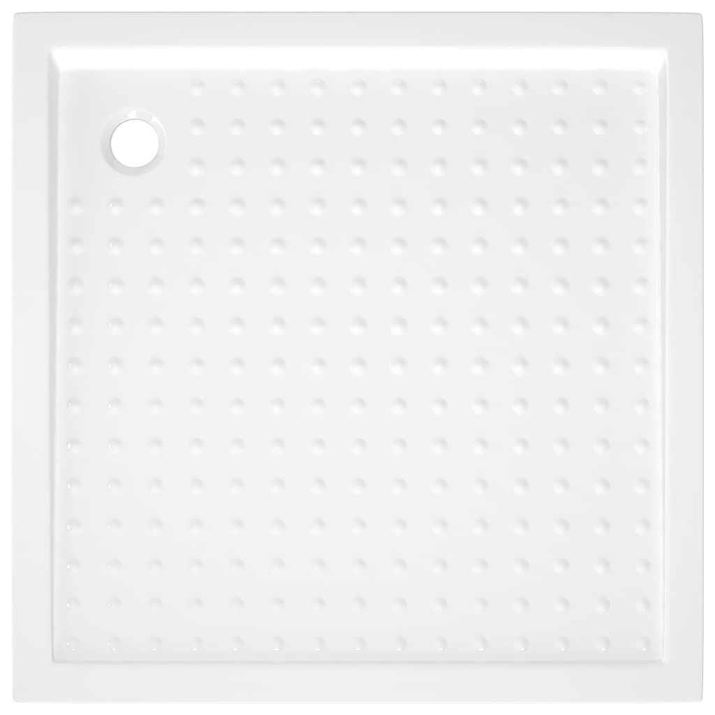 Piatto Doccia con Superficie Puntinata Bianco 80x80x4 cm in ABS cod mxl 24943