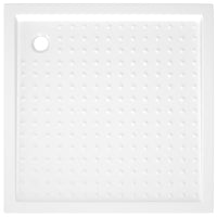 Piatto Doccia con Superficie Puntinata Bianco 80x80x4 cm in ABS cod mxl 24943