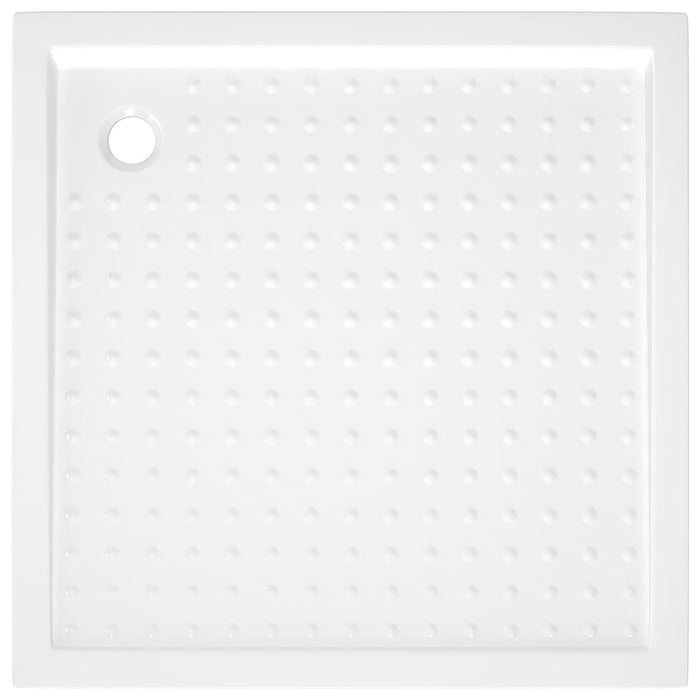 Piatto Doccia con Superficie Puntinata Bianco 80x80x4 cm in ABS cod mxl 24943