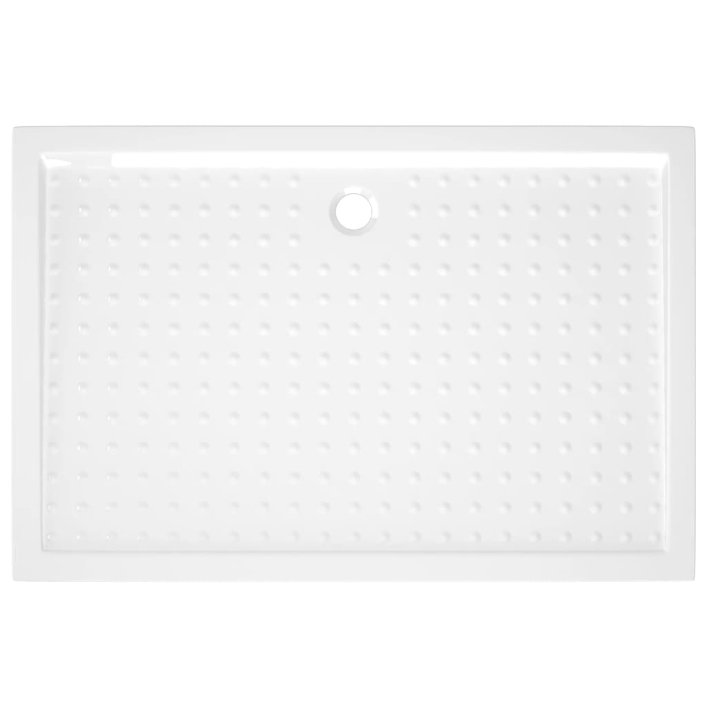 Piatto Doccia con Superficie Puntinata Bianco 80x120x4cm ABS cod mxl 14375