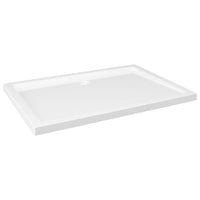 Piatto Doccia in ABS Rettangolare Bianco 70x100 cm