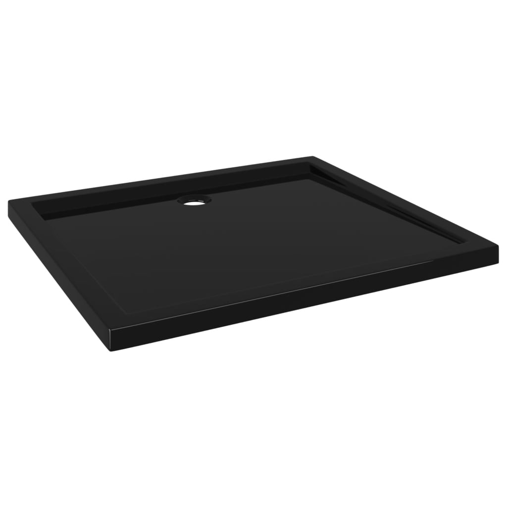 Piatto Doccia in ABS Rettangolare Nero 80x90 cm cod mxl 14998