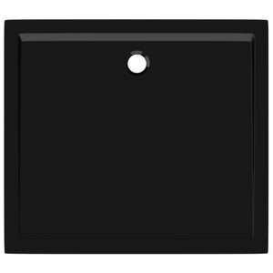 Piatto Doccia in ABS Rettangolare Nero 80x90 cm cod mxl 14998