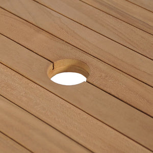 Armadietto da Bagno in Legno di Teak con Lavabi in Marmo Nero cod mxl 71775