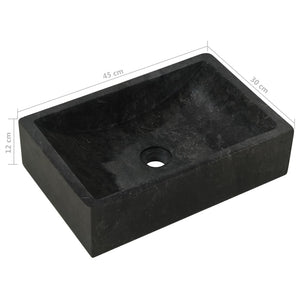 Armadietto da Bagno in Legno di Teak con Lavabi in Marmo Nero  cod mxl 65244