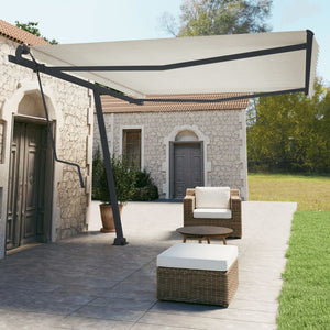 Set Pali per Tenda da Sole Antracite 450x245 cm Ferro cod mxl 85541