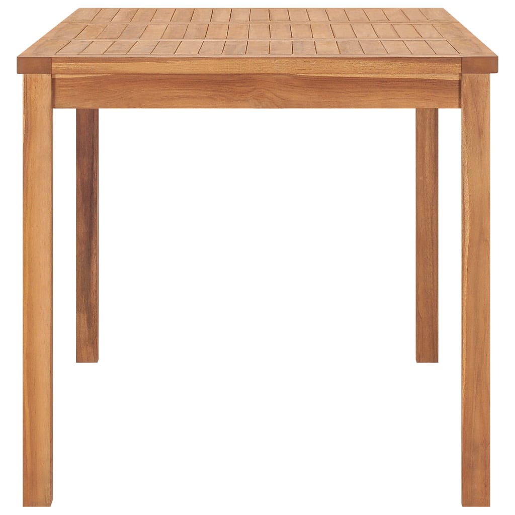 Tavolo da Pranzo da Giardino 140x80x77 cm in Massello di Teak 315619