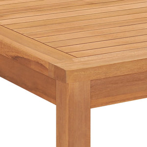 Tavolo da Pranzo da Giardino 160x80x77 cm in Massello di Teak cod mxl 34138