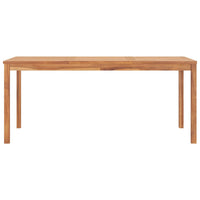 Tavolo da Pranzo da Giardino 180x90x77 cm in Massello di Teak 315621