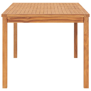 Tavolo da Pranzo da Giardino 180x90x77 cm in Massello di Teak 315621