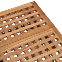 Tavolo da Giardino Pieghevole 50x50x50 cm in Massello di Teak 315454