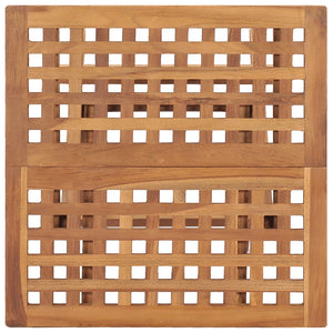 Tavolo da Giardino Pieghevole 50x50x50 cm in Massello di Teak 315454