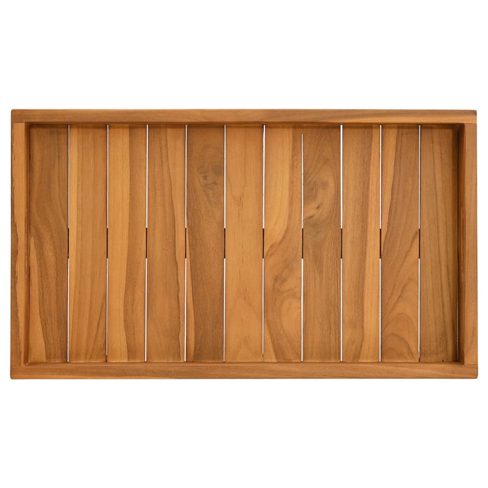 Vassoio da Portata 60x35 cm in Legno Massello di Teak 315456