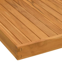 Vassoio da Portata 70x70 cm in Legno Massello di Teak 315459