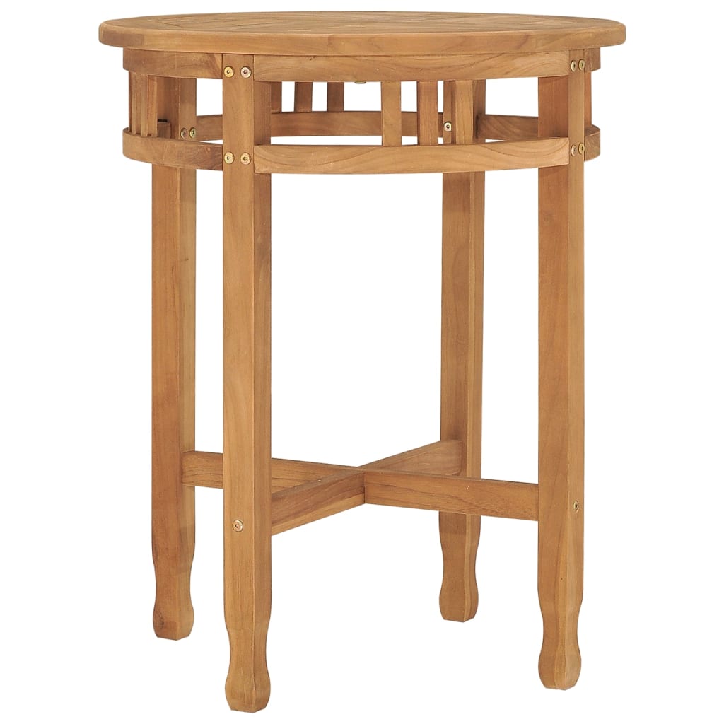Tavolino da Bistrot Ø60x60 cm in Massello di Teak cod mxl 18741