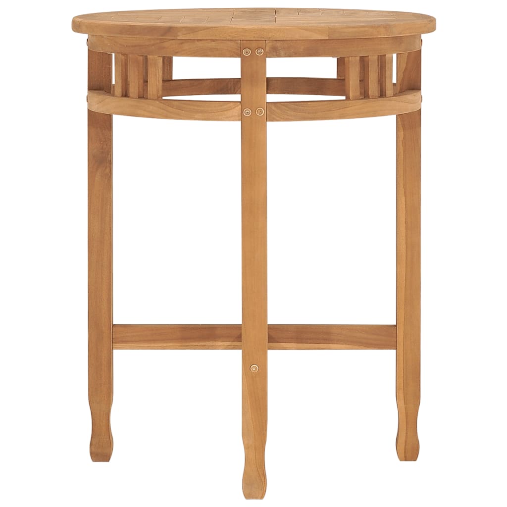 Tavolino da Bistrot Ø60x60 cm in Massello di Teak cod mxl 18741