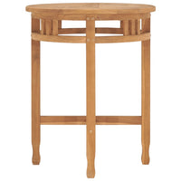 Tavolino da Bistrot Ø60x60 cm in Massello di Teak 315463