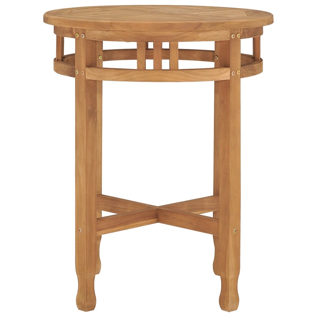 Tavolino da Bistrot Ø60x60 cm in Massello di Teak 315463