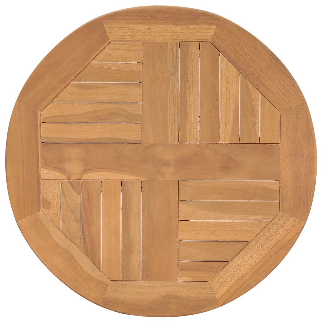 Tavolino da Bistrot Ø60x60 cm in Massello di Teak 315463