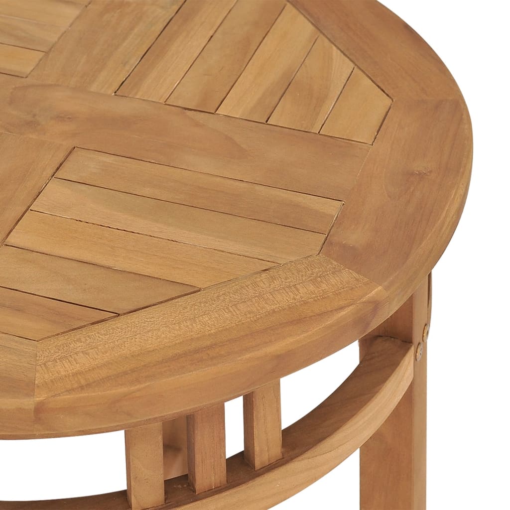 Tavolino da Bistrot Ø60x60 cm in Massello di Teak 315463