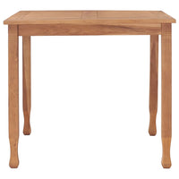 Tavolo da Pranzo da Giardino 85x85x75 cm in Massello di Teak cod 10615