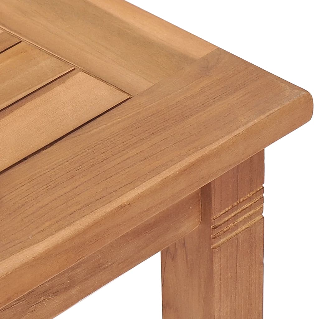 Tavolo da Pranzo da Giardino 85x85x75 cm in Massello di Teak cod 10615