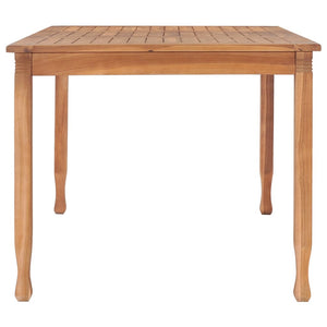 Tavolo da Pranzo da Giardino 150x90x75 cm in Massello di Teak 315465