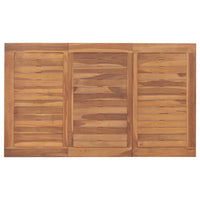 Tavolo da Pranzo da Giardino 150x90x75 cm in Massello di Teak 315465