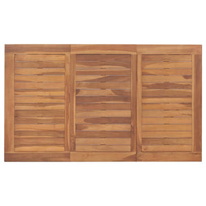 Tavolo da Pranzo da Giardino 150x90x75 cm in Massello di Teak 315465