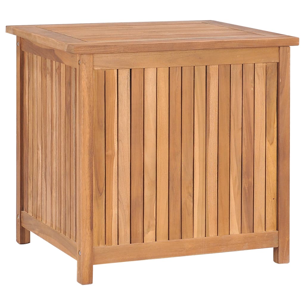 Baule da Giardino 60x50x58 cm in Legno Massello di Teak cod mxl 76568