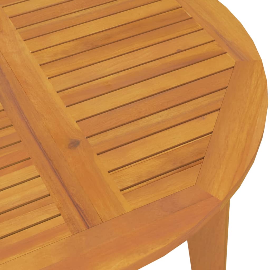 Set Mobili da Pranzo per Giardino 5 pz Legno Massello di Acacia cod mxl 35686