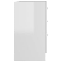 Mobile Sottolavabo Bianco Lucido 63x30x54 cm in Truciolato cod mxl 15397