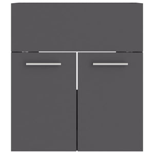 Mobile Sottolavabo Grigio 41x38,5x46 cm in Truciolato cod mxl 23950