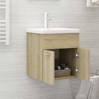 Mobile Sottolavabo Rovere Sonoma 41x38,5x46 cm in Truciolato