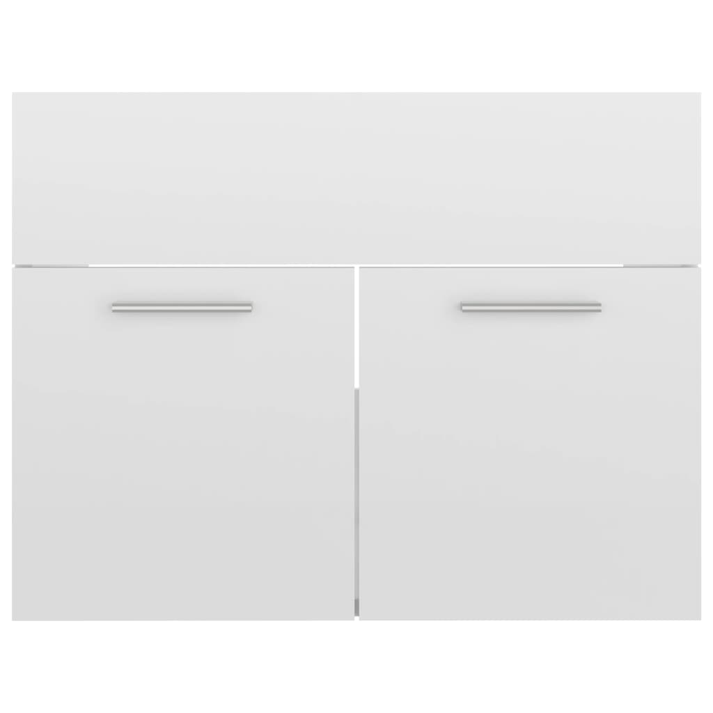 Mobile Sottolavabo Bianco Lucido 60x38,5x46 cm in Truciolato cod mxl 10142