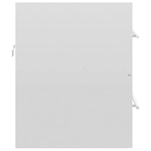 Mobile Sottolavabo Bianco Lucido 60x38,5x48 cm in Truciolato cod 12373