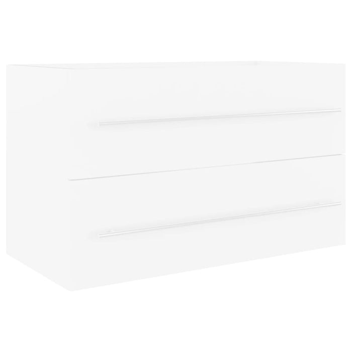 Mobile Sottolavabo Bianco 80x38,5x48 cm in Truciolato cod 9026