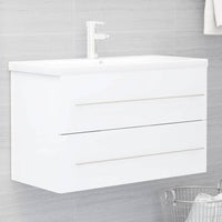 Mobile Sottolavabo Bianco 80x38,5x48 cm in Truciolato cod 9026