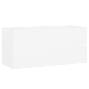 Mobile Sottolavabo Bianco 100x38,5x45 cm in Truciolato cod mxl 48432