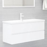 Mobile Sottolavabo Bianco 100x38,5x45 cm in Truciolato cod mxl 48432