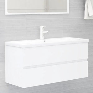 Mobile Sottolavabo Bianco 100x38,5x45 cm in Truciolato cod mxl 48432